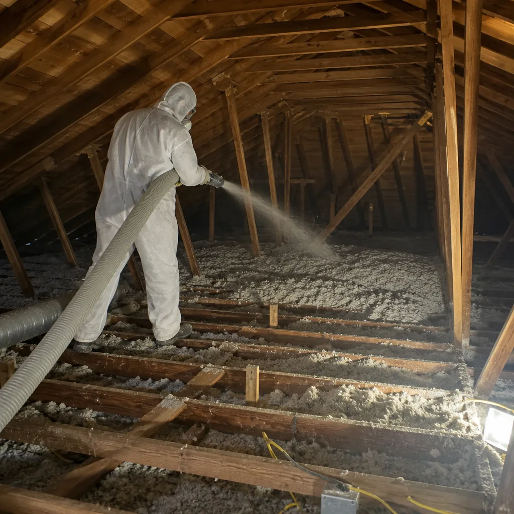 Spray Foam Insulation in Windcrest